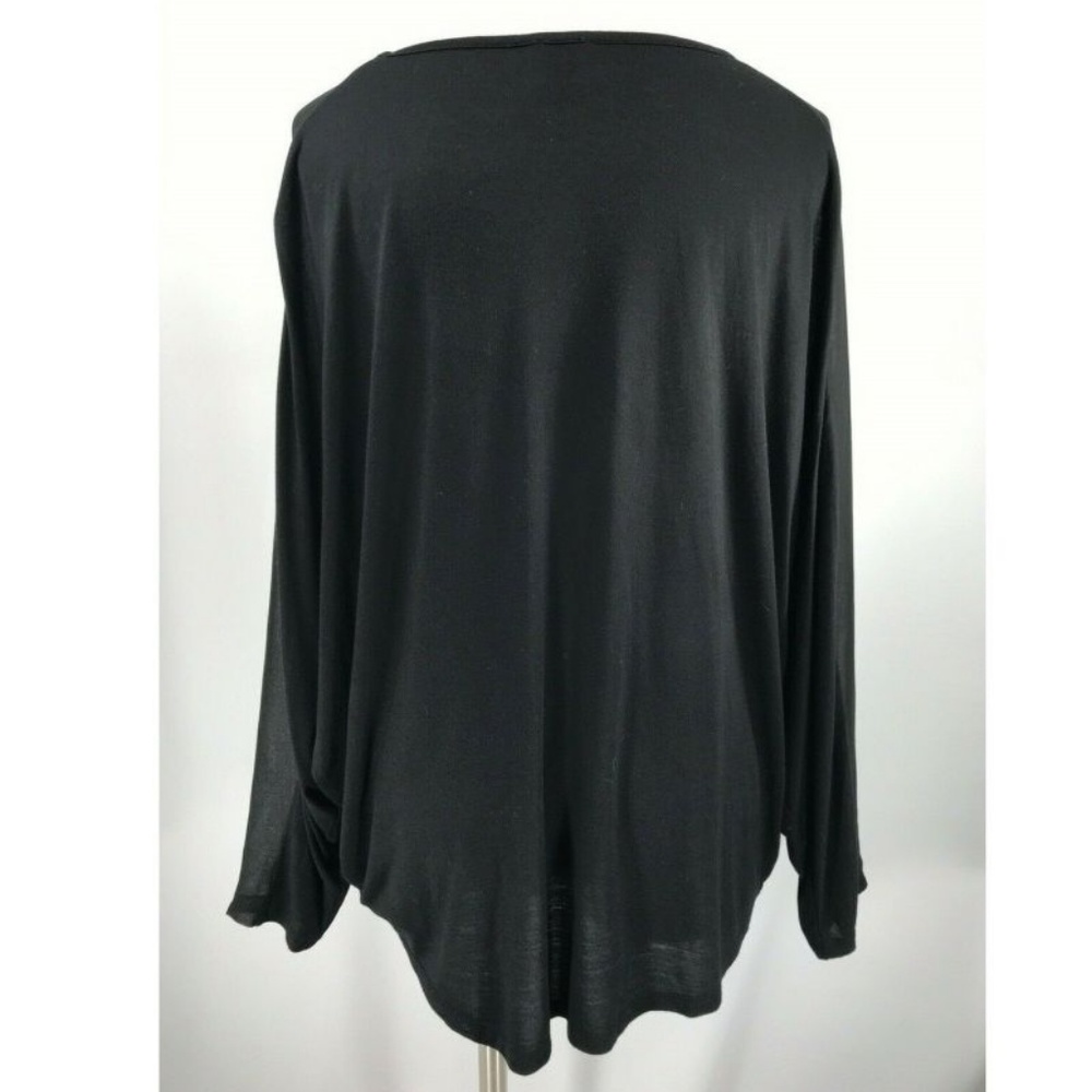 Haute Hippie size L TOP Dolman Sleeves Modal Combo - Picture 3 of 7